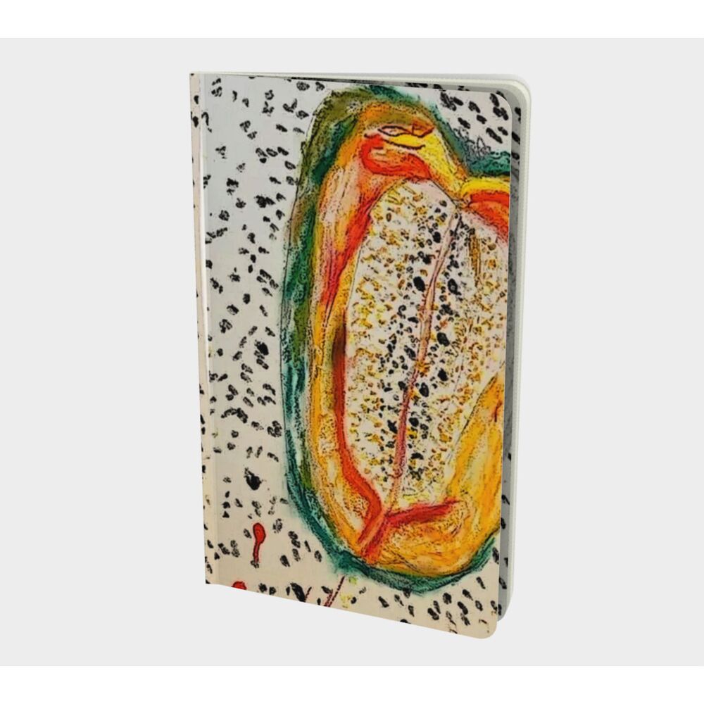 Mango Flesh Abstract Notebook